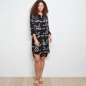 The ODells | Ebony Tie-Dye Hi-Low Dress